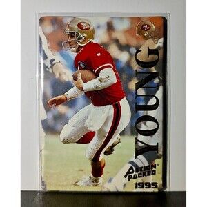 Steve Young 1995 Pinnacle NFL #13 Card San Francisco 49ers